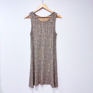 AMAZON ESSENTIALS Cheetah beige dress